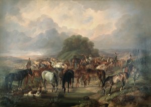 Transporte guiado por Uhlans de Otto Stotz