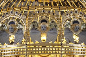 Igreja Angel Am Steinhof (igreja Leopld), Viena, Áustria (foto) de Otto Wagner
