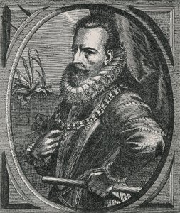 Retrato do condomínio Alexander (Alessandro) Farnese, Duque de Parma, governador dos Países Baixos (1545-1592), depois de Otto van Veen (1556-1629) (gravura) de Otto van Veen