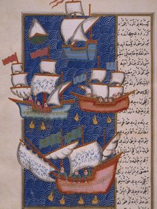 Pescadores, com, redes de Ottoman School