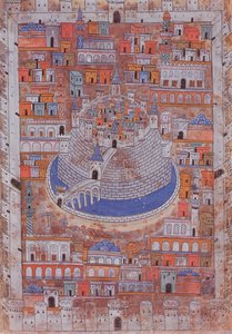 Mapa de Aleppo, c.1600