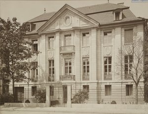 Messel, Alfred - Berlim - Residência Dr. Eduard Simon, antiga Victoriastrasse 7 - 1902 1904 de Ottomar Anschütz