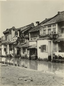 Casas chinesas em Batávia de Oudheidkundige Dienst