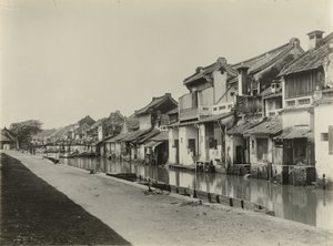 Casas chinesas em Batávia de Oudheidkundige Dienst
