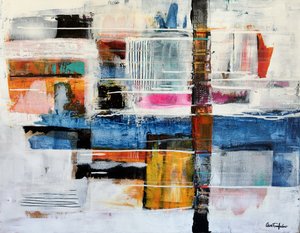 Abstrato urbano vibrante