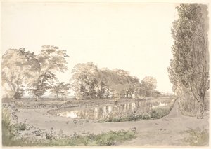 A barragem de Vogneserup de P.C. Skovgaard