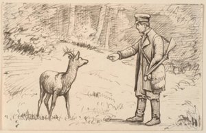 O encontro na floresta de P.C. Skovgaard