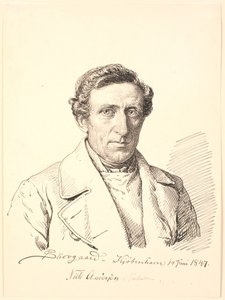 Retrato de Niels Andersen em Forballe. de P.C. Skovgaard