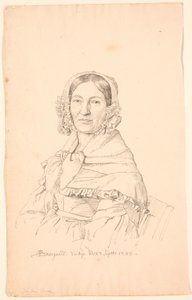 Retrato da donzela Broe. de P.C. Skovgaard