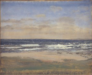 A praia em Rågeleje