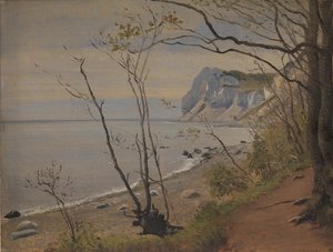 As falésias da ilha de Møn de P.C. Skovgaard