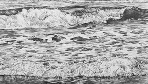 Ondas do mar a rebentar de PETER GOODHALL