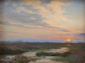 Noite em Skagen de Peder Severin Krøyer
