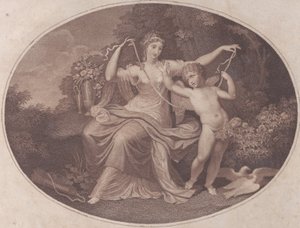 Suavidade ligando as Asas do Cupido, provavelmente do século XVIII. de P. J. Chaillou
