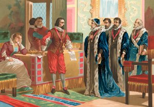 Francis Bacon perante a Comissão Parlamentar
