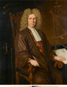 Capitão Robert Knox (1642-1720) da Companhia das Índias Orientais de P. Trampon