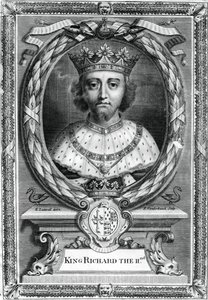 Ricardo II, rei da Inglaterra.