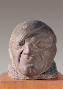 Retrato do pintor espanhol Pablo Picasso de Pablo Gargallo