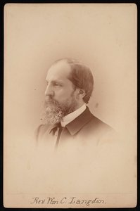 Retrato do Rev. William Chauncy Langdon 1831-1895, por volta de 1881. de Pach Bros