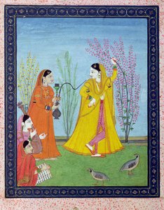 O começo da primavera, de Chamba, Himachal Pradesh, c.1800