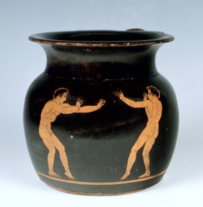 Vaso Red-Figure, c.420 BC (cerâmica) de Painter Penelope