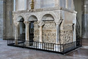 O sarcófago de Stilicho (mármore) de Paleo Christian