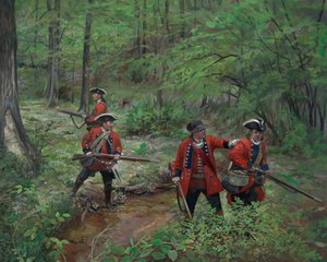 60th Regiment of Foot Royal Americans, 2013 (óleo sobre tela)