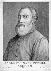 retrato gravado de Paolo Farinata