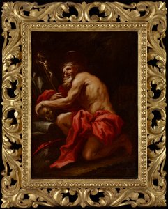 São Jerônimo no deserto, c.1700