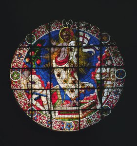 Oculus representando a ressurreição, 1443 de Paolo Uccello