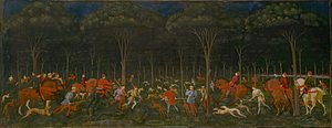 A caça na floresta, c.1465-70