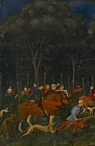 A caça na floresta, c.1465-70