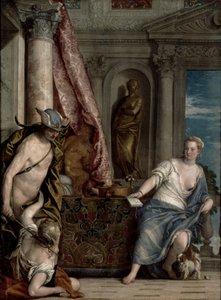 Hermes, Herse e Aglauros, c.1576-84 de Paolo Veronese