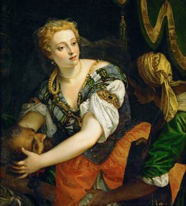 Judith com a cabeça de Holophernes de Paolo Veronese