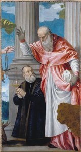 São Jerónimo e um doador de Paolo Veronese