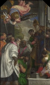 A Consagração de São Nicolau, 1562 de Paolo Veronese
