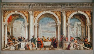 A festa na casa de Levi de Paolo Veronese