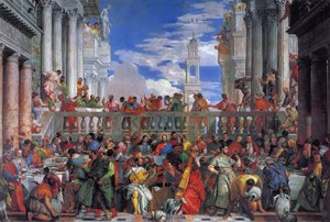 O banquete de casamento em Caná, 1563