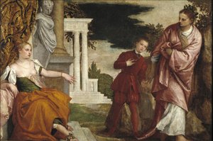 Jovem entre virtude e vício de Paolo Veronese