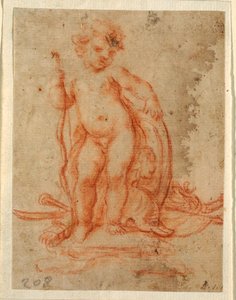Desenho, Desenho para Cupido e Troféu de Armas, 1710-28