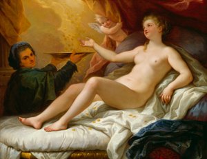 Danae, c.1705 (óleo sobre tela montado em masonite)