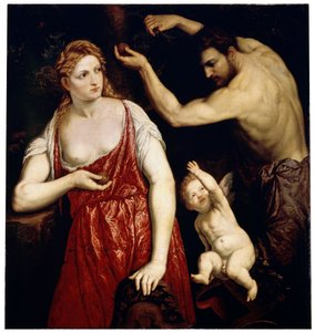 Vênus e Marte com Cupido, 1550
