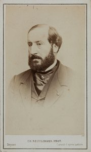 Retrato de Emile Augier 1820-1889.