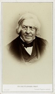 Retrato de Jules Michelet 1798-1874, c. 1870.