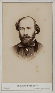 Retrato de Octave Feuillet 1821-1890.