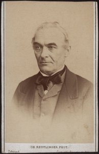 Retrato do escritor Prosper Mérimée 1803-1870.