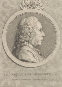 O Marco Cipião Maffei, 1750., 1750. de Pariset