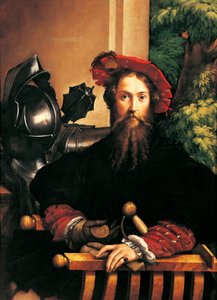 Retrato de Galeazzo Sanvitale de Parmigianino