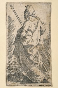 São Tiago Maior (gravura) de Parmigianino