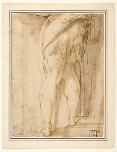 Estudo para as pernas de São João Baptista de Parmigianino